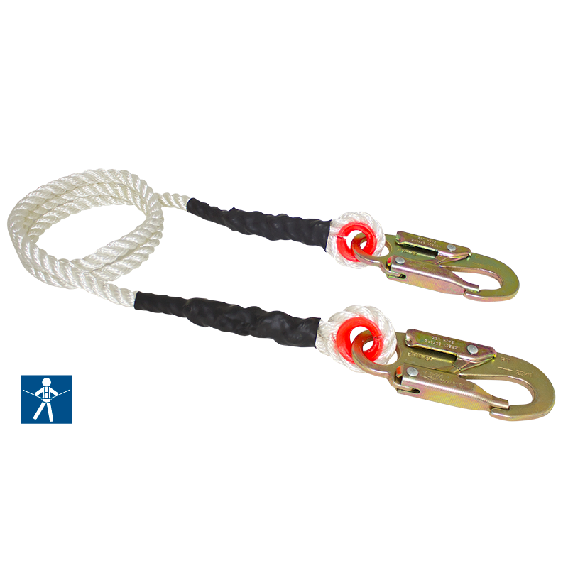 LR200-18 Cable seguridad cuerda trenzada diámetro 1/2″ LR200-18: 1.83 m