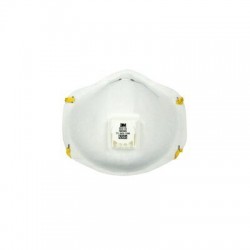 RESPIRADOR 3M N95 DESECHABLE P/PARTICULAS DE SOLDADURA C/VALVULA