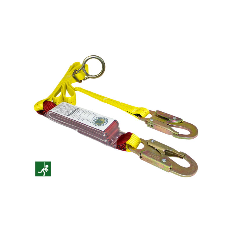 SAW-TBD Linea de vida amortiguador anillo de auto-amarre SAW-TBD12: 1.20 m máx. | 0.95 m mín.
