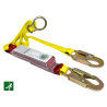 SAW-TBD Linea de vida amortiguador anillo de auto-amarre SAW-TBD12: 1.20 m máx. | 0.95 m mín.